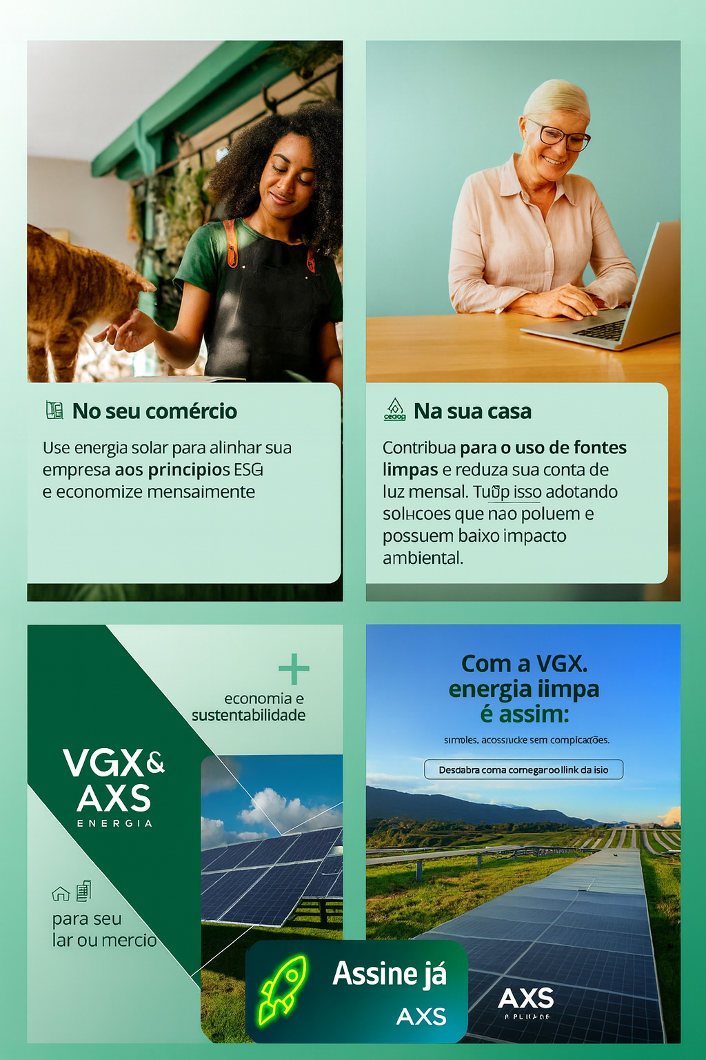 Assine GVX & AXS Energia